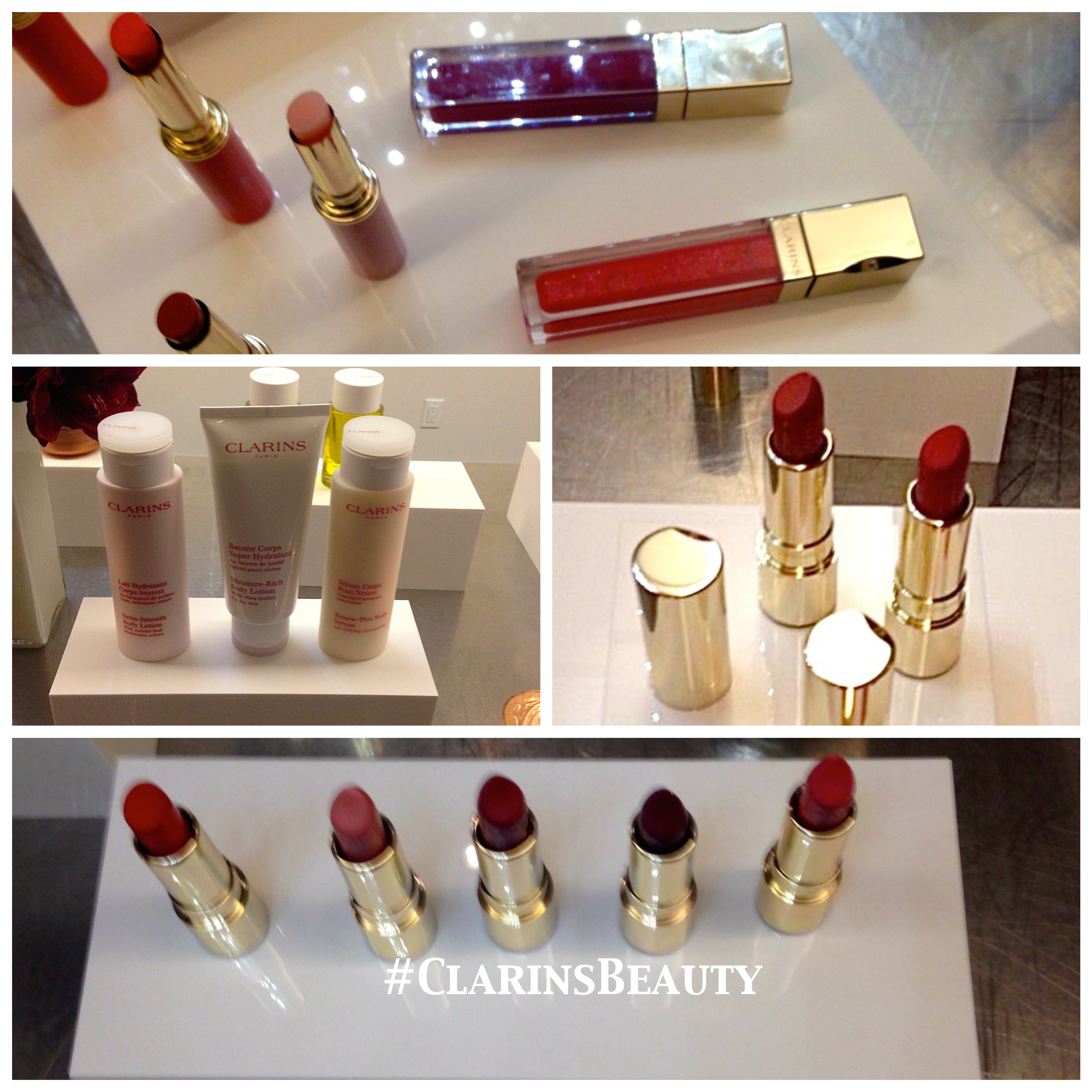 #ClarinsBeauty VIP Dinner with Dave Lackie